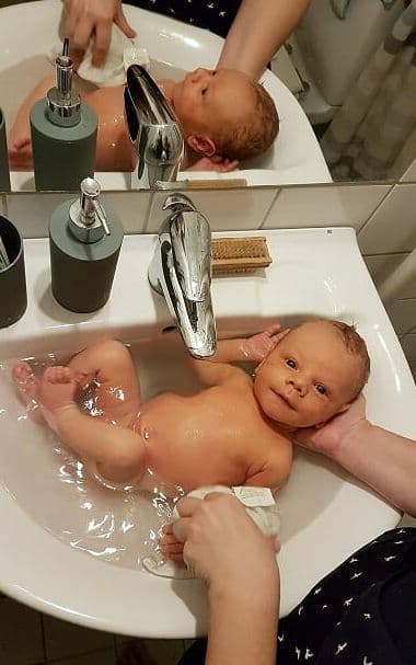 En hurtigføder fortæller om sin lynfødsel sammen med mig