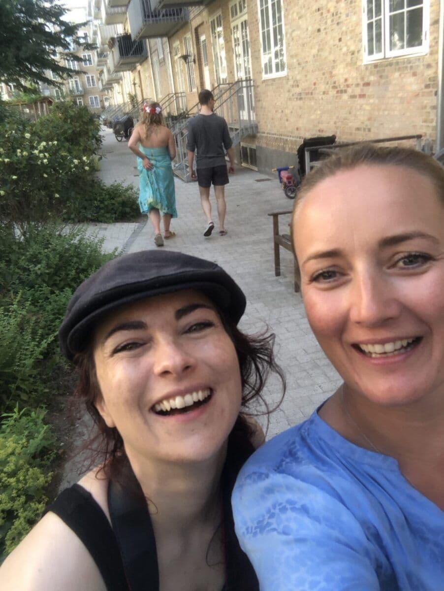 Laura og Matteos Flowfødsel med mig